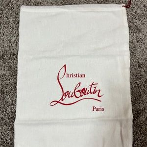 Louboutin dust bag
